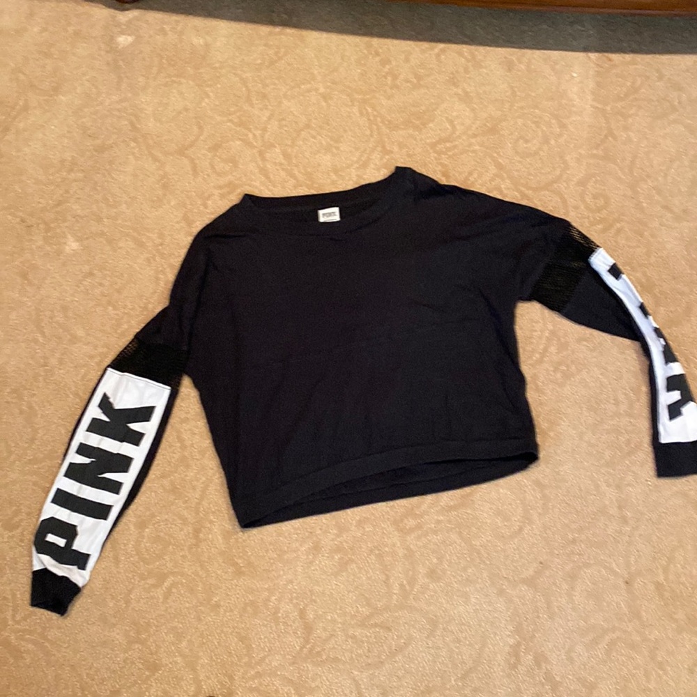 Pink VS size XS scope neck top